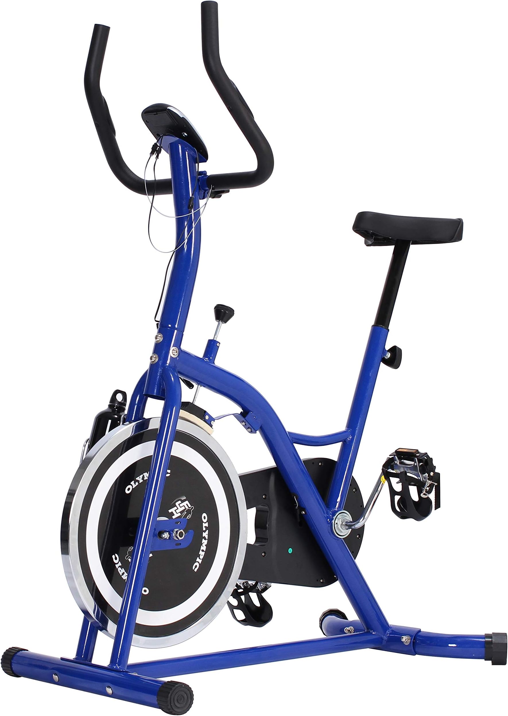 Fit4Home Unisex F4H Olympic Intensive ES702 Aerobic Indoor Cycling Spin Bike, Blue
