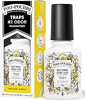 Poo-Pourri Before-You-Go Original Citrus Toilet Spray, 2oz - Traps Odors Instantly, Essential Oils, 100 Uses, Travel Size