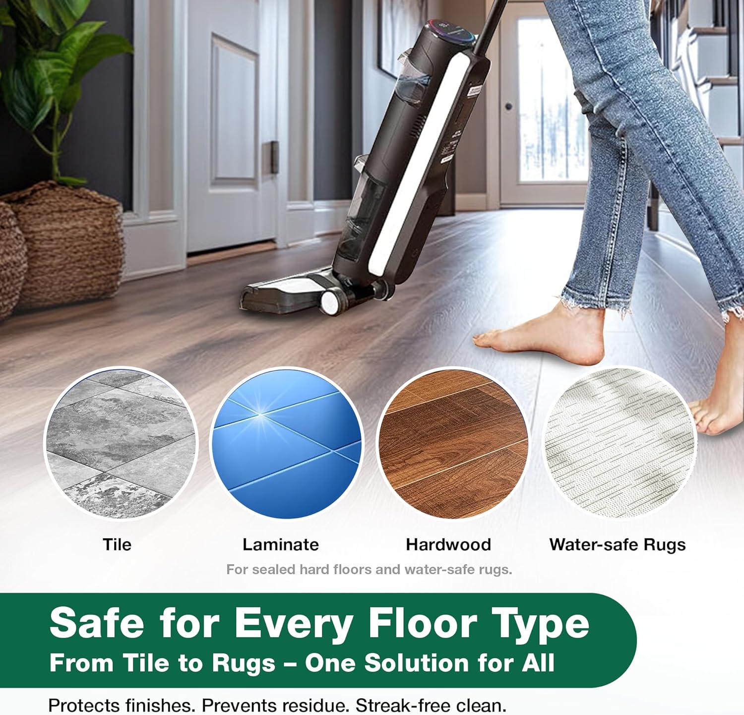 Think Crucial 72x Uses SUPER Concentrate Compatible with Shark® HydroVac® Models WD100, WD101, WD161 MessMaster, WD200, WD201, WD261 & More – 6 oz Neutral pH Multi-Surface Cleaner - Image 4