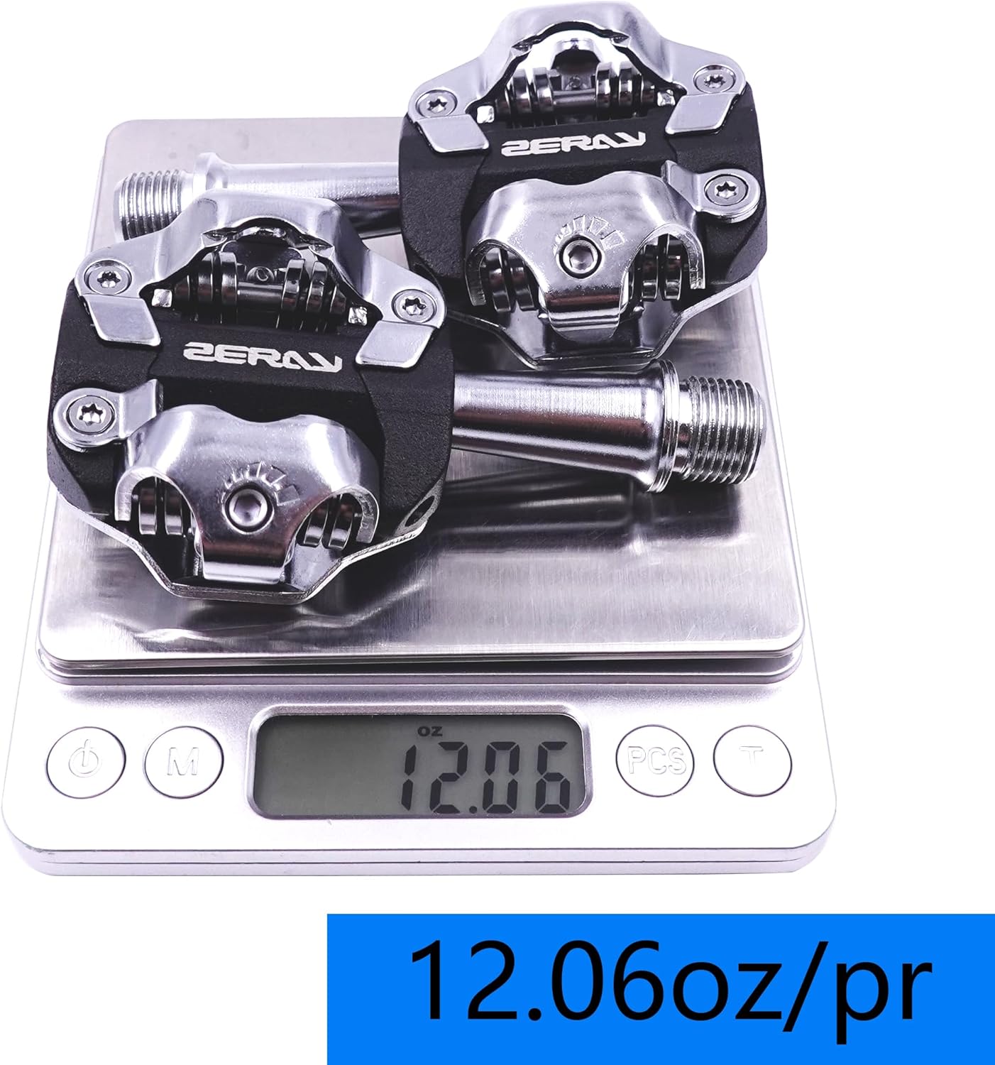 MTB Mountain Bike Clipless Pedals Road Bicycle Pedals with Cleats Compatible with Shimano SPD-SH51 Cleats