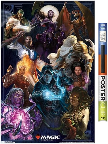 Vista 86 de Trends International Magic: The Gathering - Póster de pared de grupo, 14.725 x 22.375 pulgadas, versión premium sin marco Versión premium sin