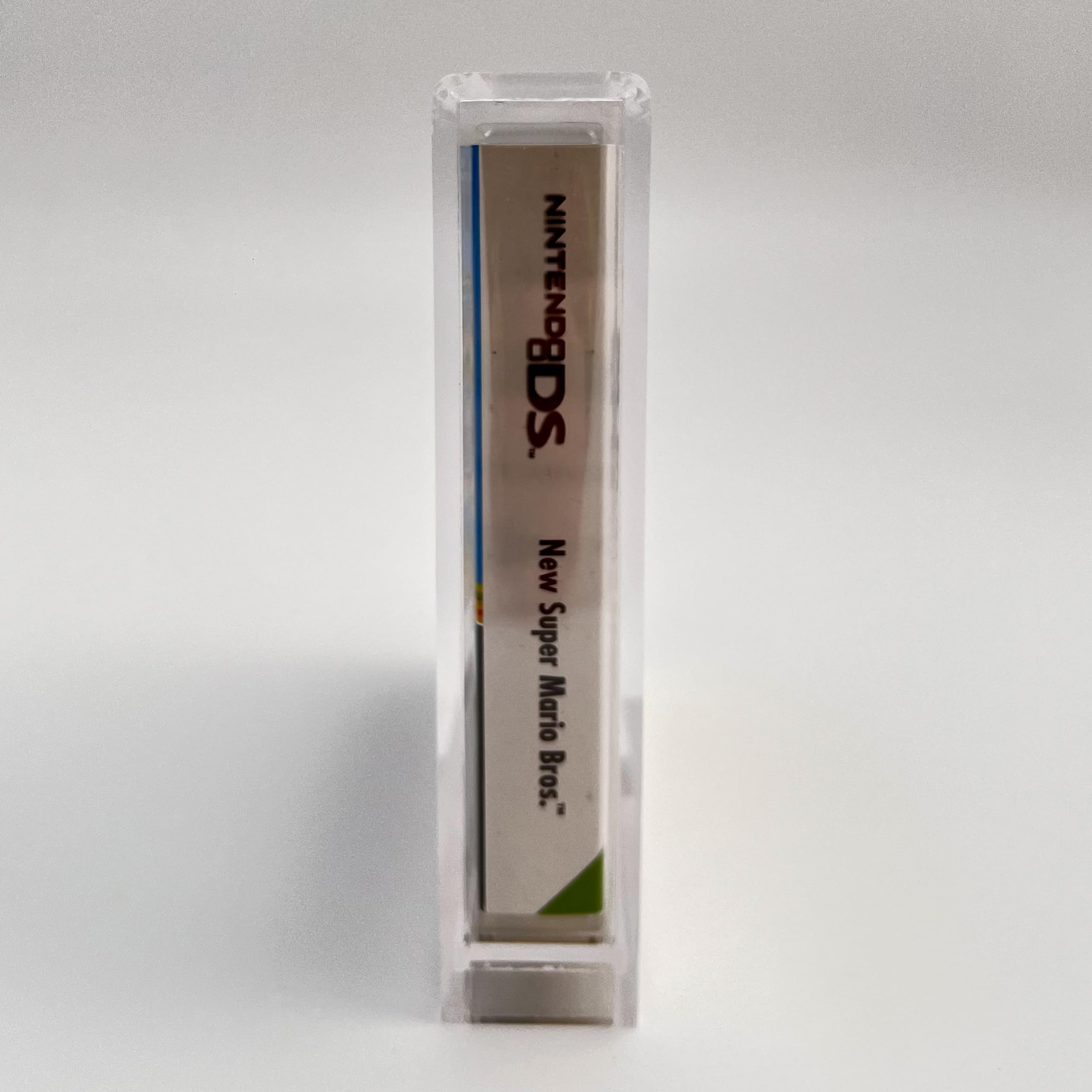 Scatola acrilica adatta per giochi Nintendo DS in confezione originale, protezione ottimale e pratica conservazione per collezionisti, presentazione elegante della vostra collezione,
