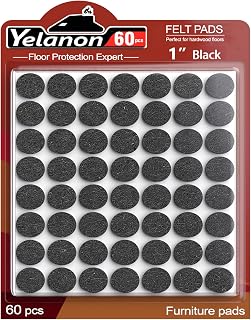 Yelanon-Felt Furniture Pads for Hardwood Floors Felt Pads for Chair Legs