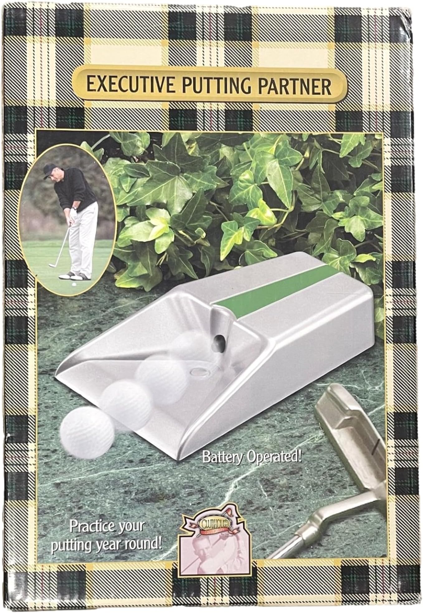 Collection Executive Golf Putting Partner Trainer with Ball Return