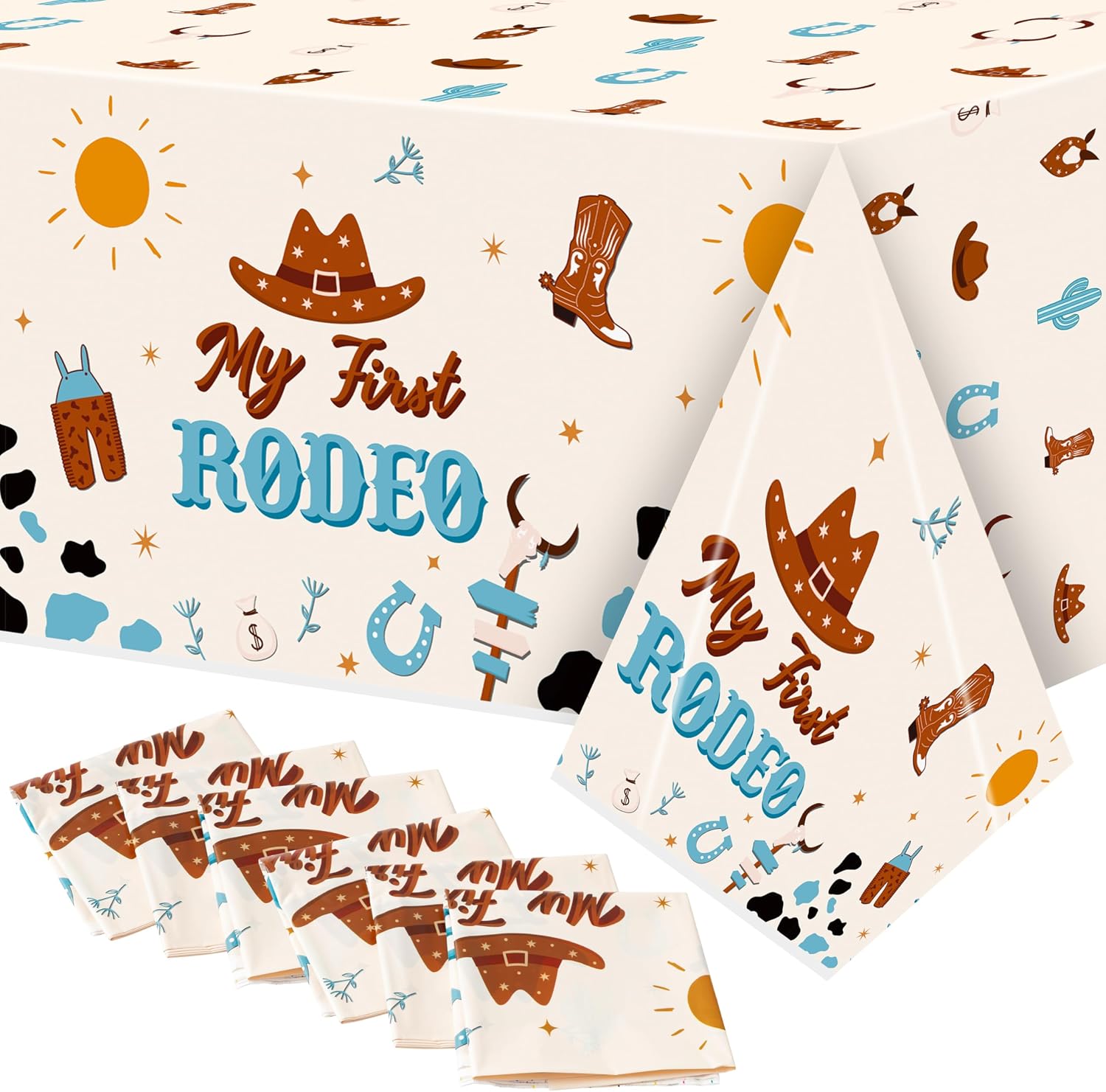 K1tpde 6PCS Party Tablecloths