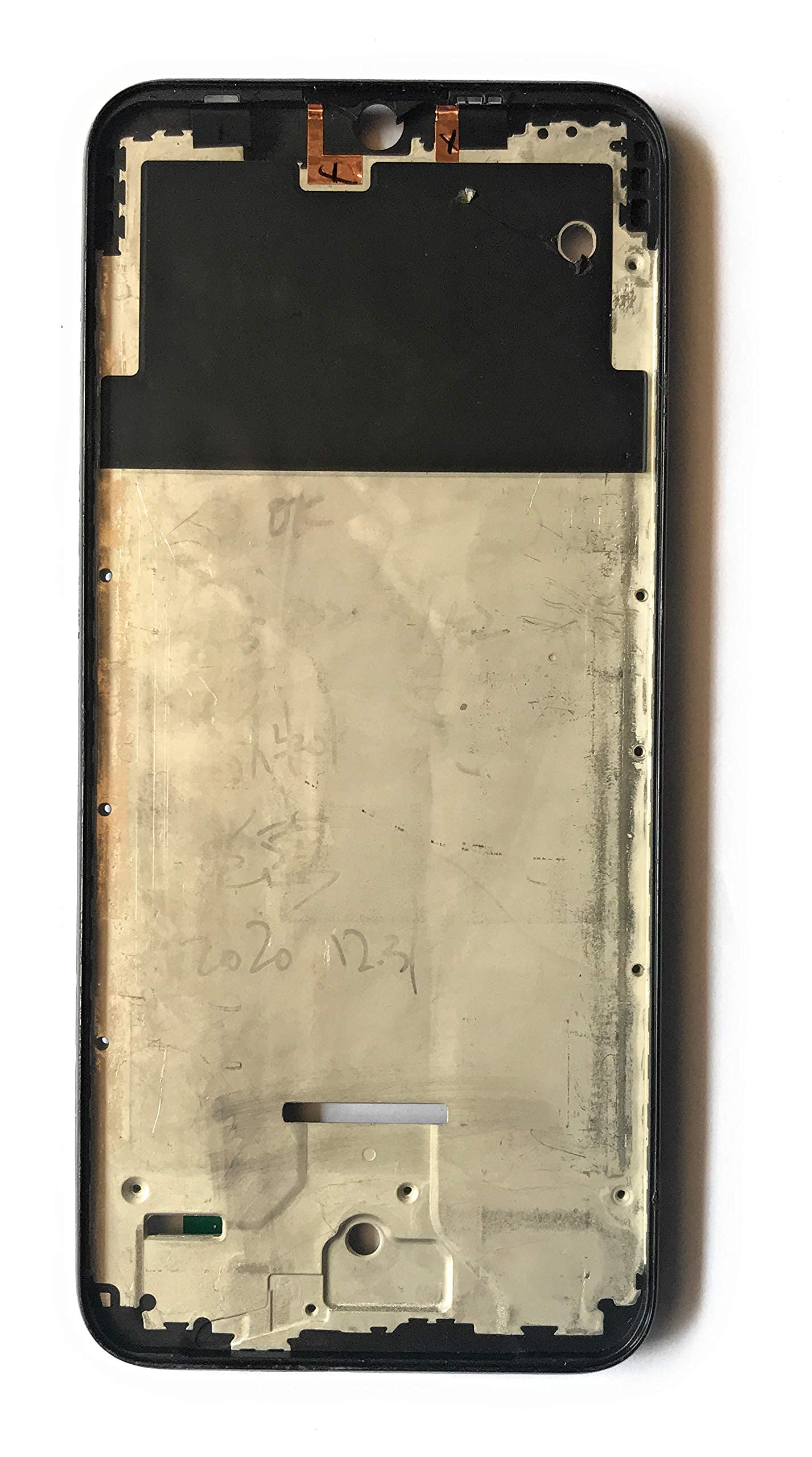 LCD Middle Frame for Tecno Spark go 2020 / KE5 / KE5K : Black (with Seller Warranty)-picture-10