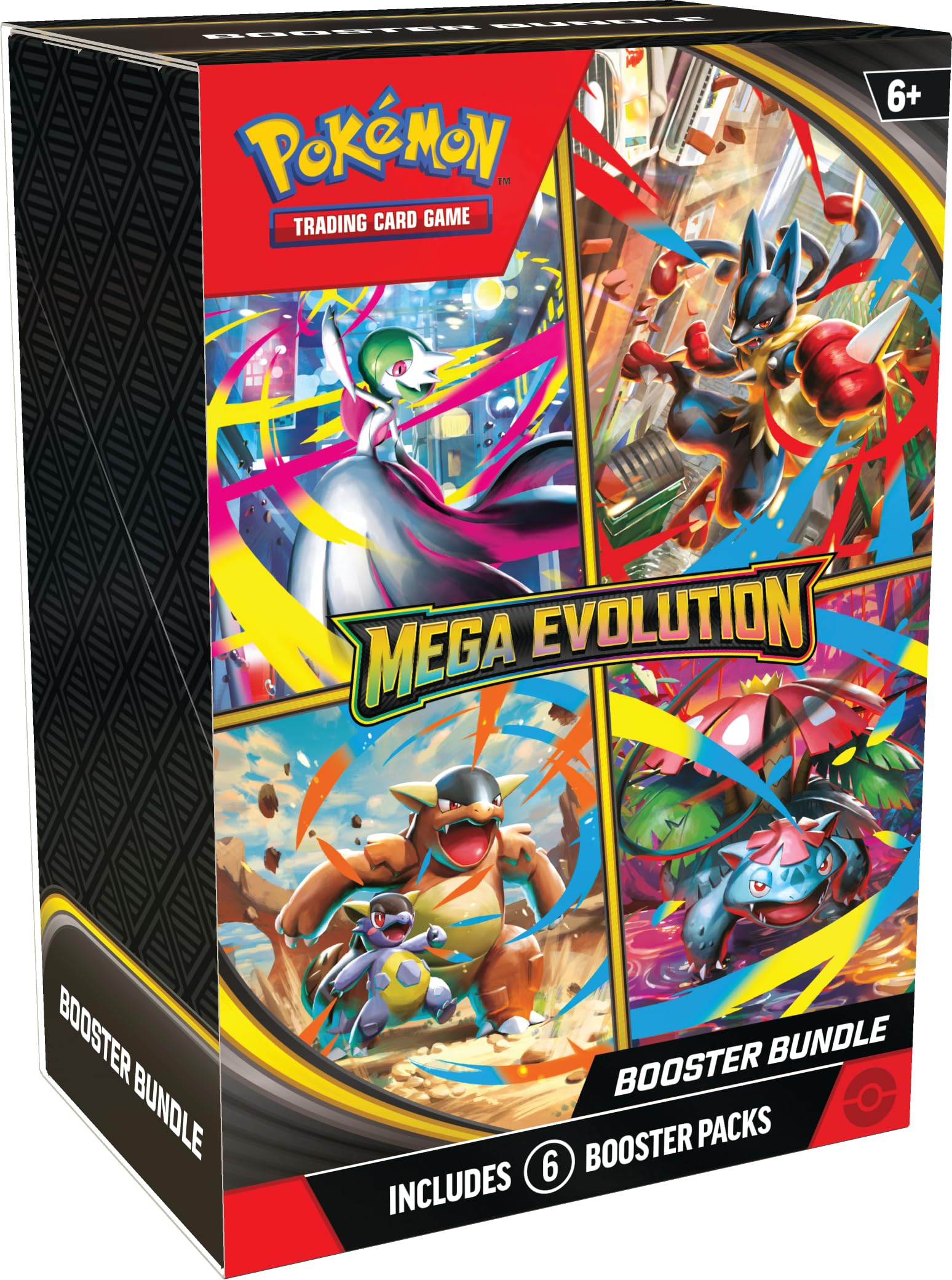 Pokémon TCG: Mega Evolution Booster Bundle (6 Booster Packs)