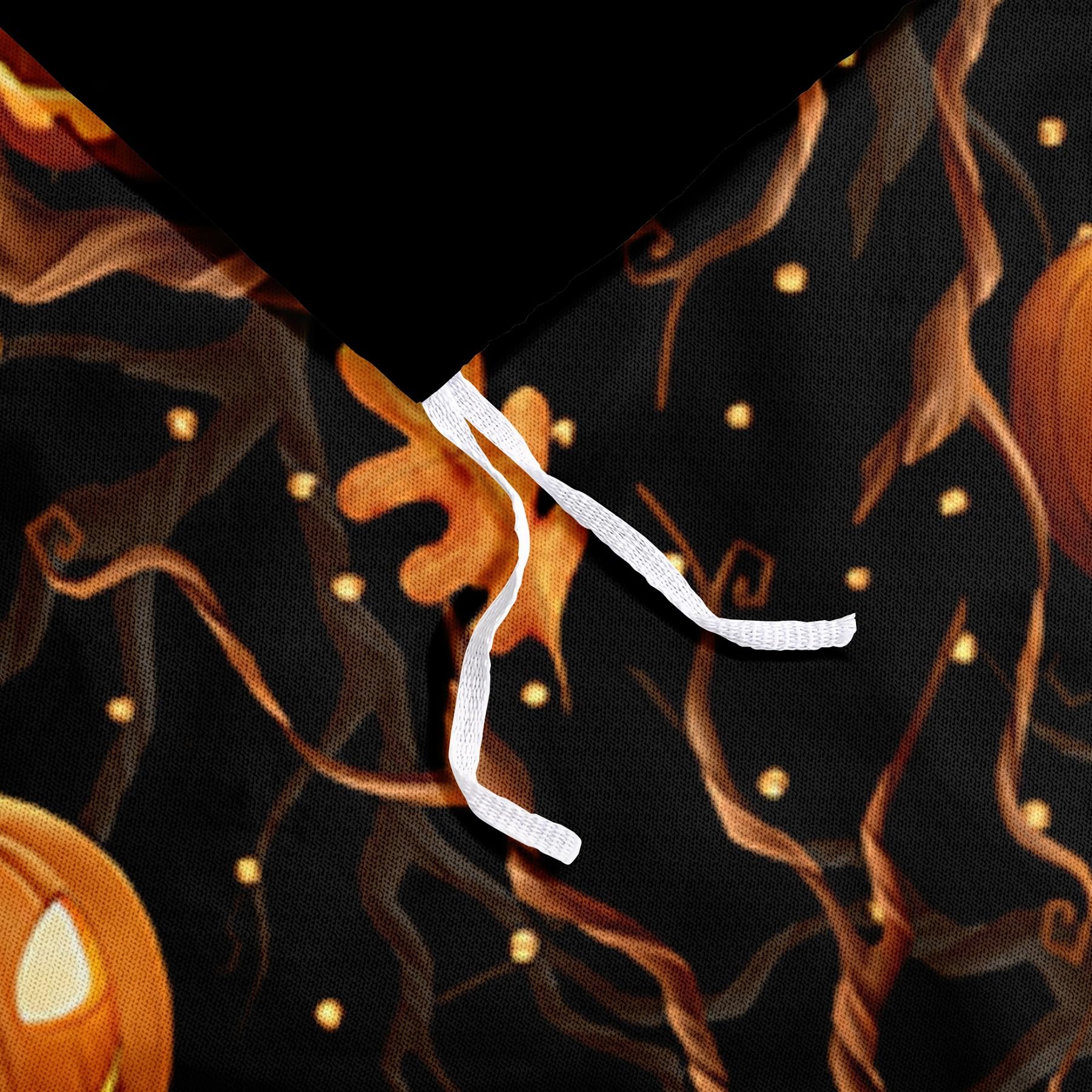 Luowei Halloween Bettwäsche 135x200 4teilig Kürbis Laterne Blätter 3D Bettwäsche Halloween Weich Microfaser Bettbezug Set für Kinder Teenager Geschenk mit Reißverschluss und 2 Kissenbezüge 80x80 cm