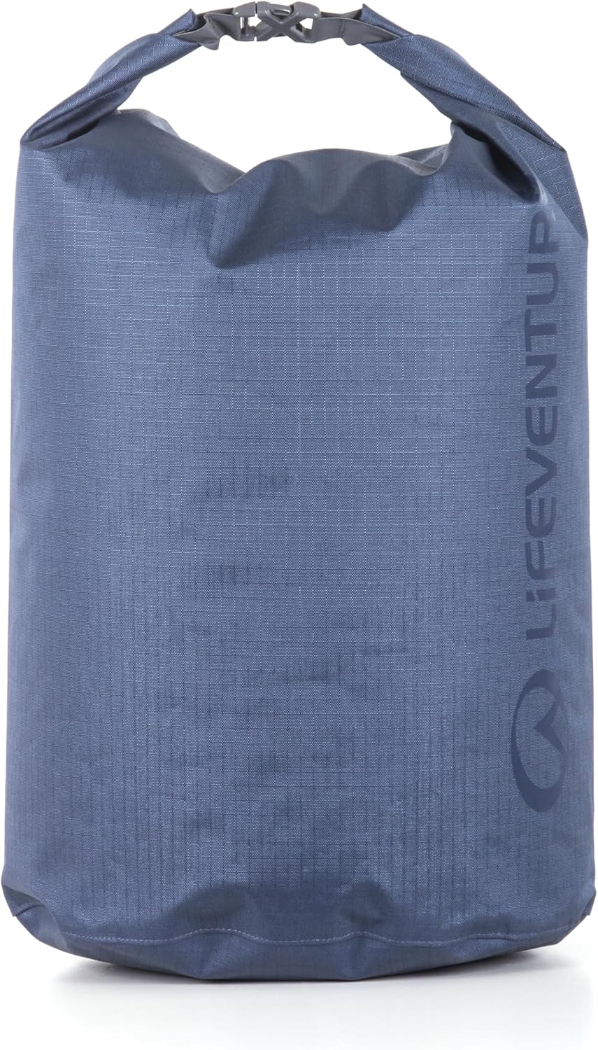 Lifeventure Storm Dry Bag - Ultra Durable Ripstop Fabric Dry Bag with Fully Welded Seams for Kayaking, Camping, Hiking, Blue, 25 l, Dry Bag