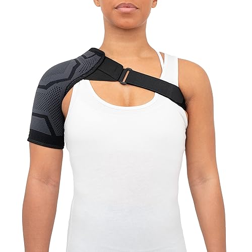Miniatura 8 de Copper Compression Soporte de hombro  Alivio del dolor de hombro con tecnología de compresión PowerKnit  Soporte ortopédico de hombro para hombres y