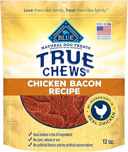 Vista 19 de Blue Buffalo True Chews Premium - Golosinas naturales para perros, pastel de pollo, bolsa de 12 onzas