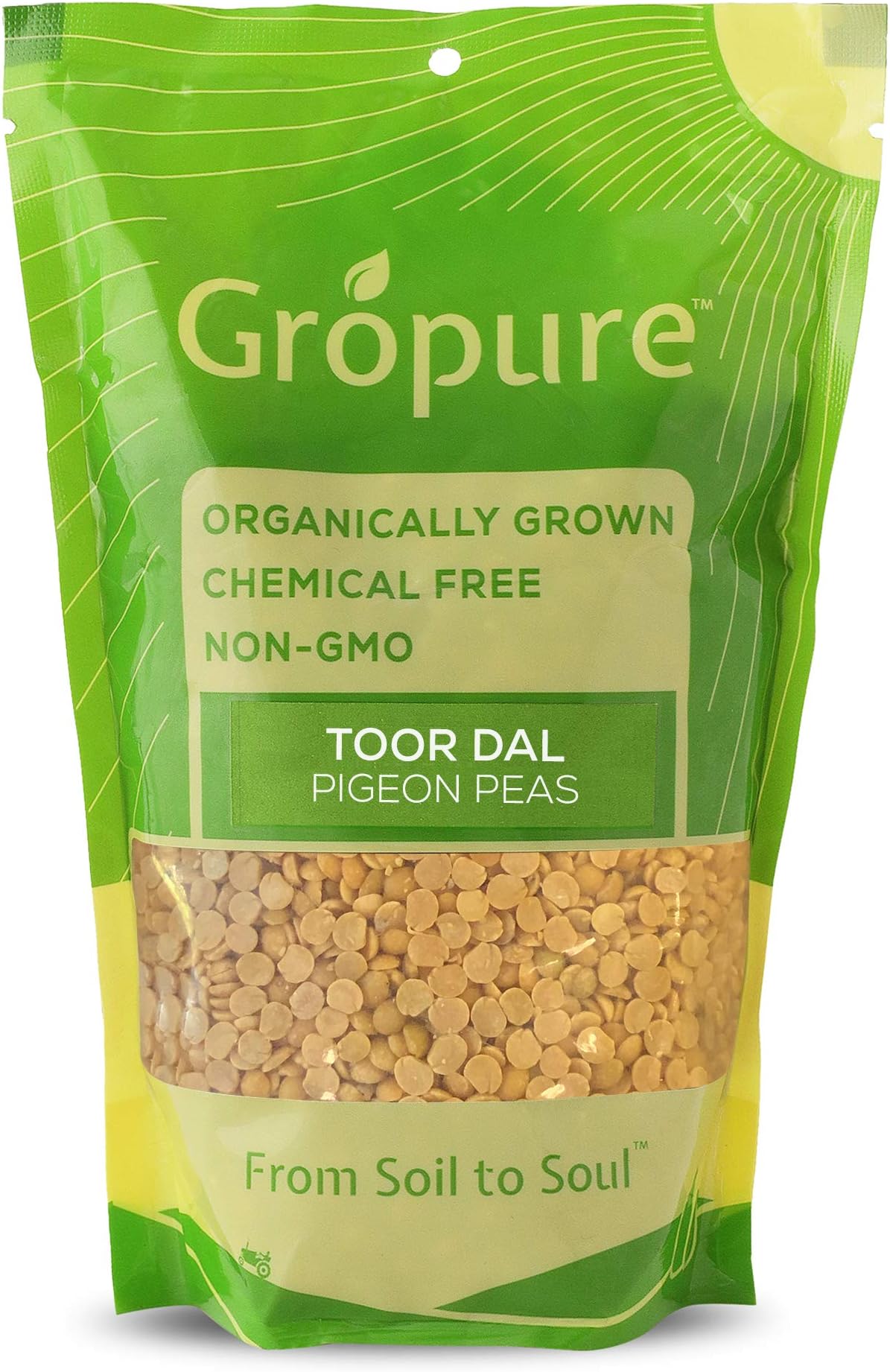 Toor Dal I Arhar I Pigeon Peas I Chemical & Pesticide Free I Best Organic PULSES (1.8kg)