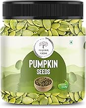 Flavour Foodie Natural & Premium Pumpkin Seeds 500GM - Raw Seeds for Eating | Immunity Booster and Protein Rich Seeds | Healthy Superfood Diet Snacks For Diwali Gift | Reusable Jar Pack