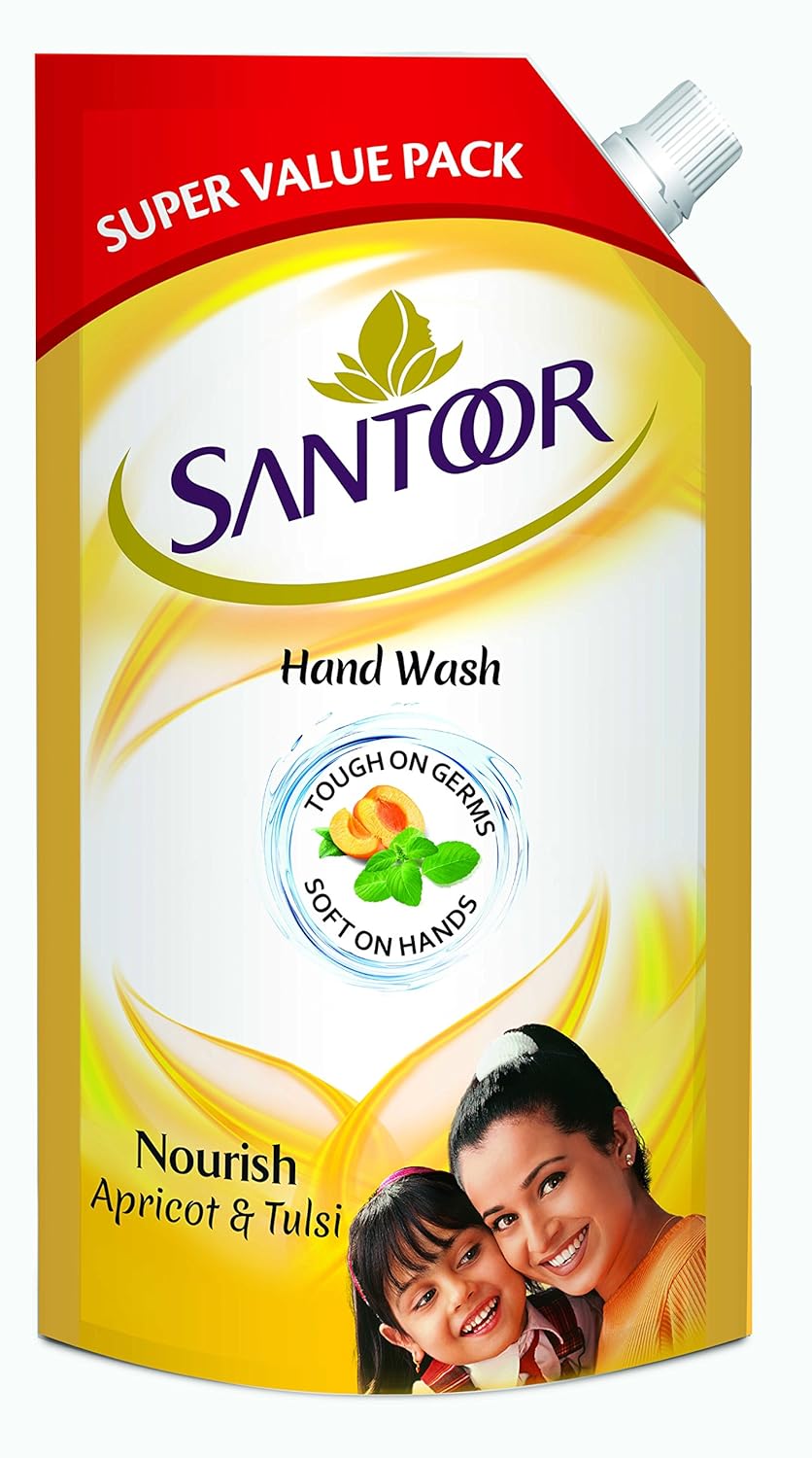 Santoor Hand Wash Nourish 750 ml Amazon.in Beauty