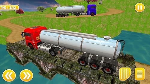 Offroad Fuel Tanker 3D Oil TPT