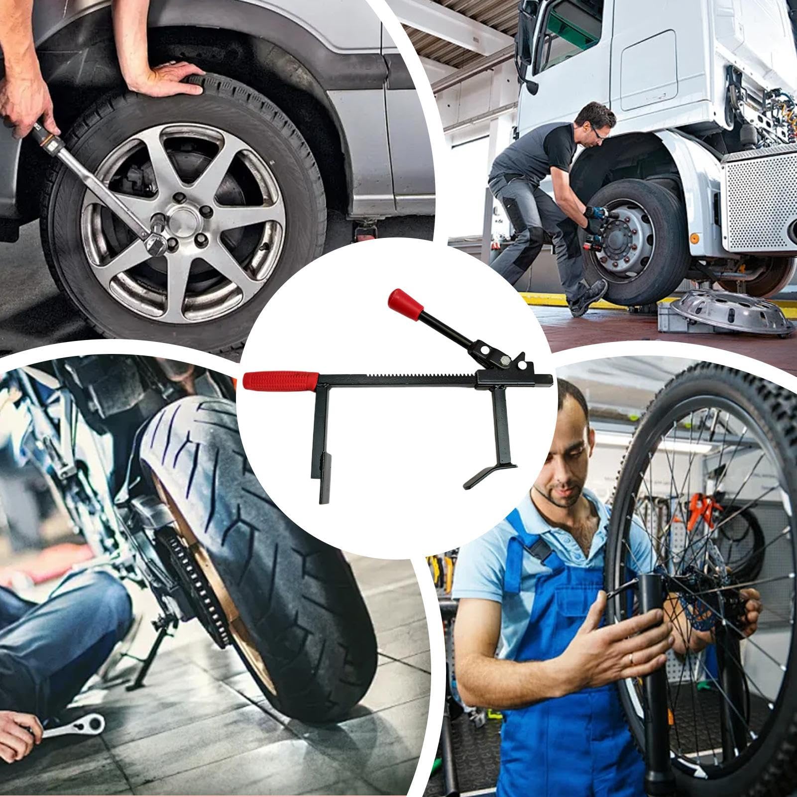 Smontagomme per moto, strumento di montaggio per pneumatici portatile, strumento di montaggio manuale per smontagomme per moto, auto, camion