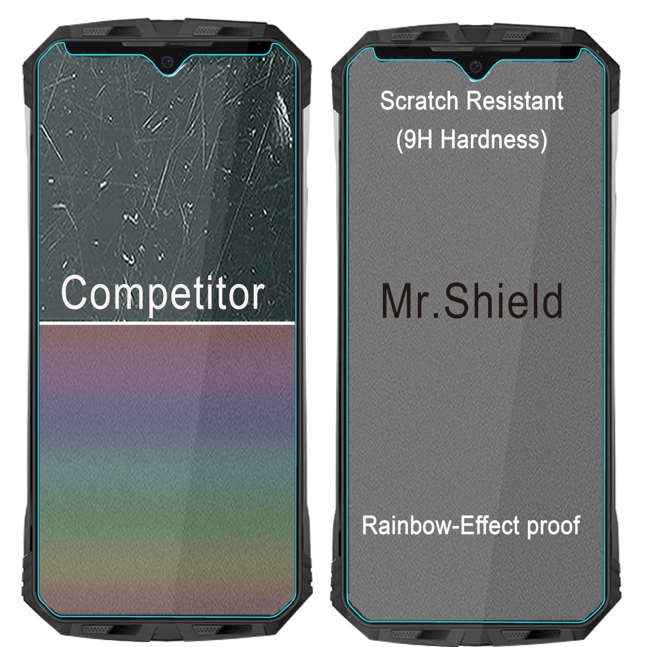 NEW'C 3 Pezzi, Vetro Temperato per Samsung Galaxy A56 5G / A36 5G, Pellicola Prottetiva Anti