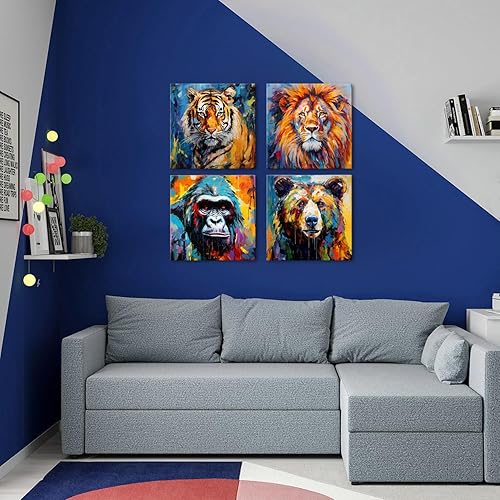 Miniatura 19 de Lienzo decorativo en blanco y negro para pared, decoración de dormitorio, paisajes de ciudades rojas, impresiones, obras de arte modernas para sala