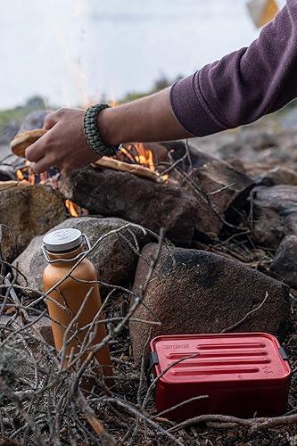 Miniatura 7 de SIGG - Caja de Almuerzo de Metal Plus - Envase de Alimentos con Compartimentos - Diseño Suizo - Apto para Lavavajillas - Ultra Ligero - SL