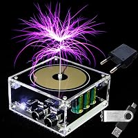 Vastarry Tesla Tekercs 10cm Zenei Elektromágneses Modell Vezeték Nélküli Átvitel 1