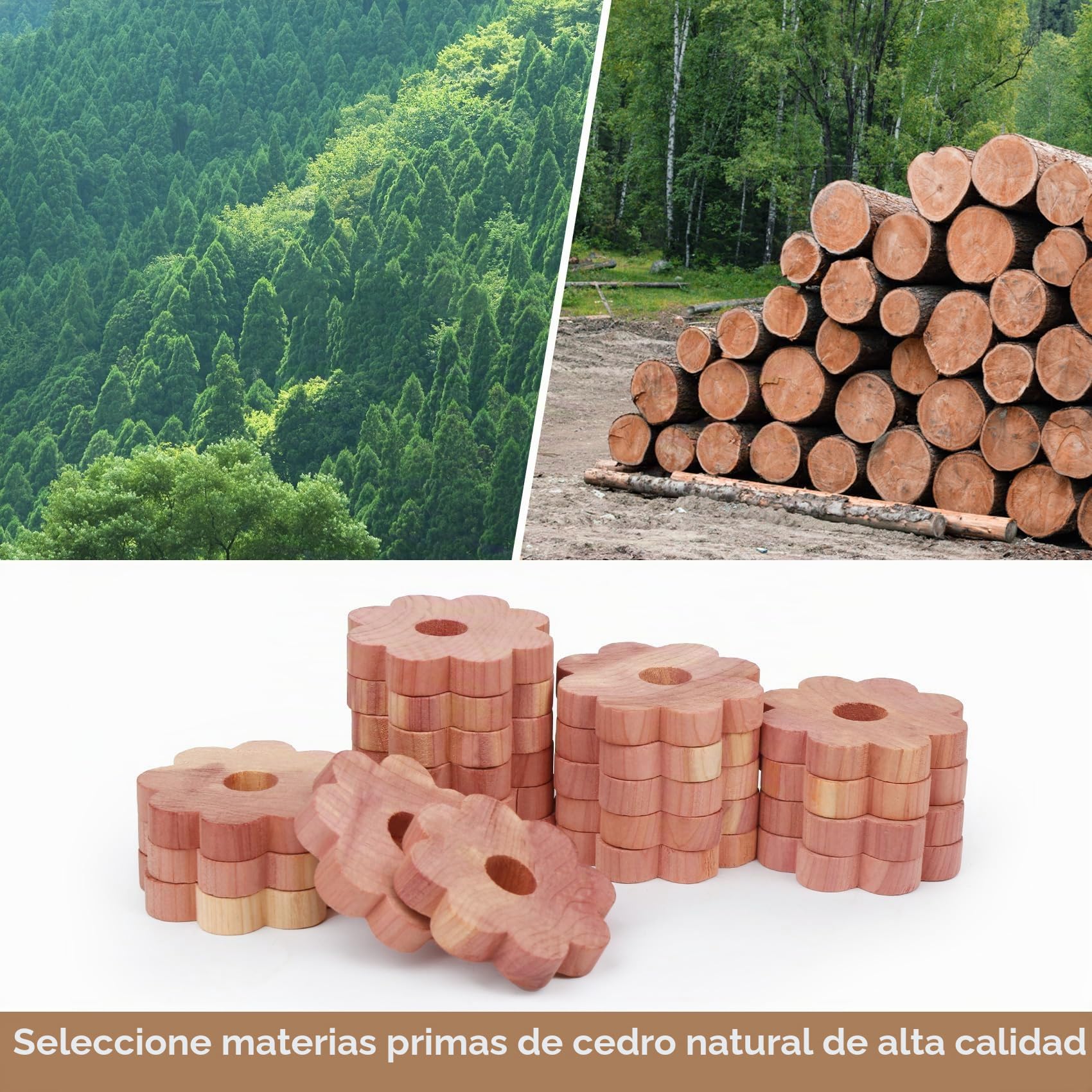 30 Piezas Antipolillas para Ropa Armario, 20 Anillos De Polilla 10 Bolsitas De Lavanda, Protección contra Polilla De Ropa, Ambientador Armario Polillas Trampas