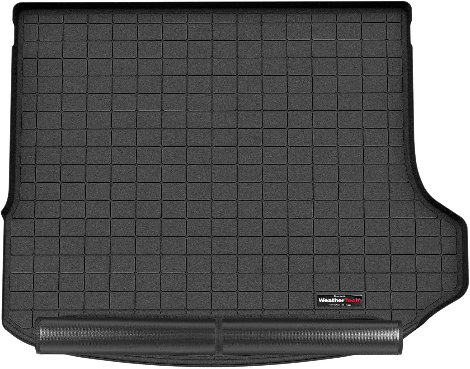 WeatherTech Cargo Trunk Liner with Bumper Protector for Jeep Grand Cherokee, Grand Cherokee 4xe, Grand Cherokee - Behind 2nd Row w/Bumper Protector (401530SK), Black