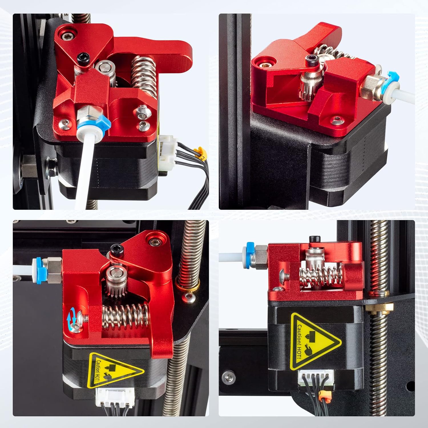 REDREX Dual Gear Ender 3 Extruder with Nema 17 Stepper Motor Compatible with Creality Ender 3 V2,Ender 3 Pro,Ender 3 Neo,Ender 3 V2 Neo,Ender 3 Max Neo,Ender 5,Ender 7,CR6 SE,CR10 3D Printers : Industrial & Scientific
