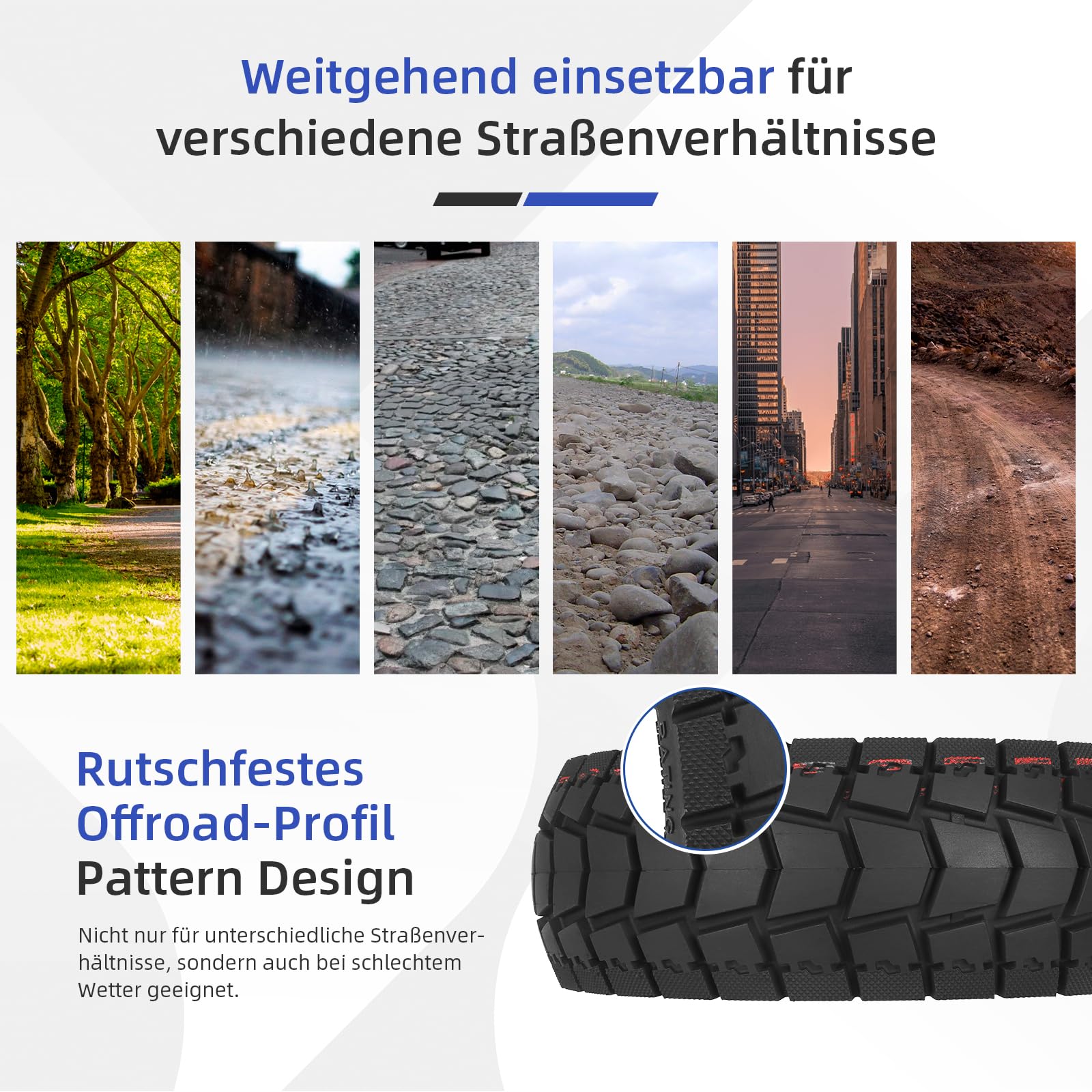 Ulip 10x2,75-6,5 Pneumatico senza camera d'aria per E-Scooter da 10 pollici per Kukirin G2 G3 G2 Ultra M4 Max A1 Speedway 5 Dualtron 3 Scooter Elettrico, pneumatico da fuoristrada, ricambi, 2 pezzi