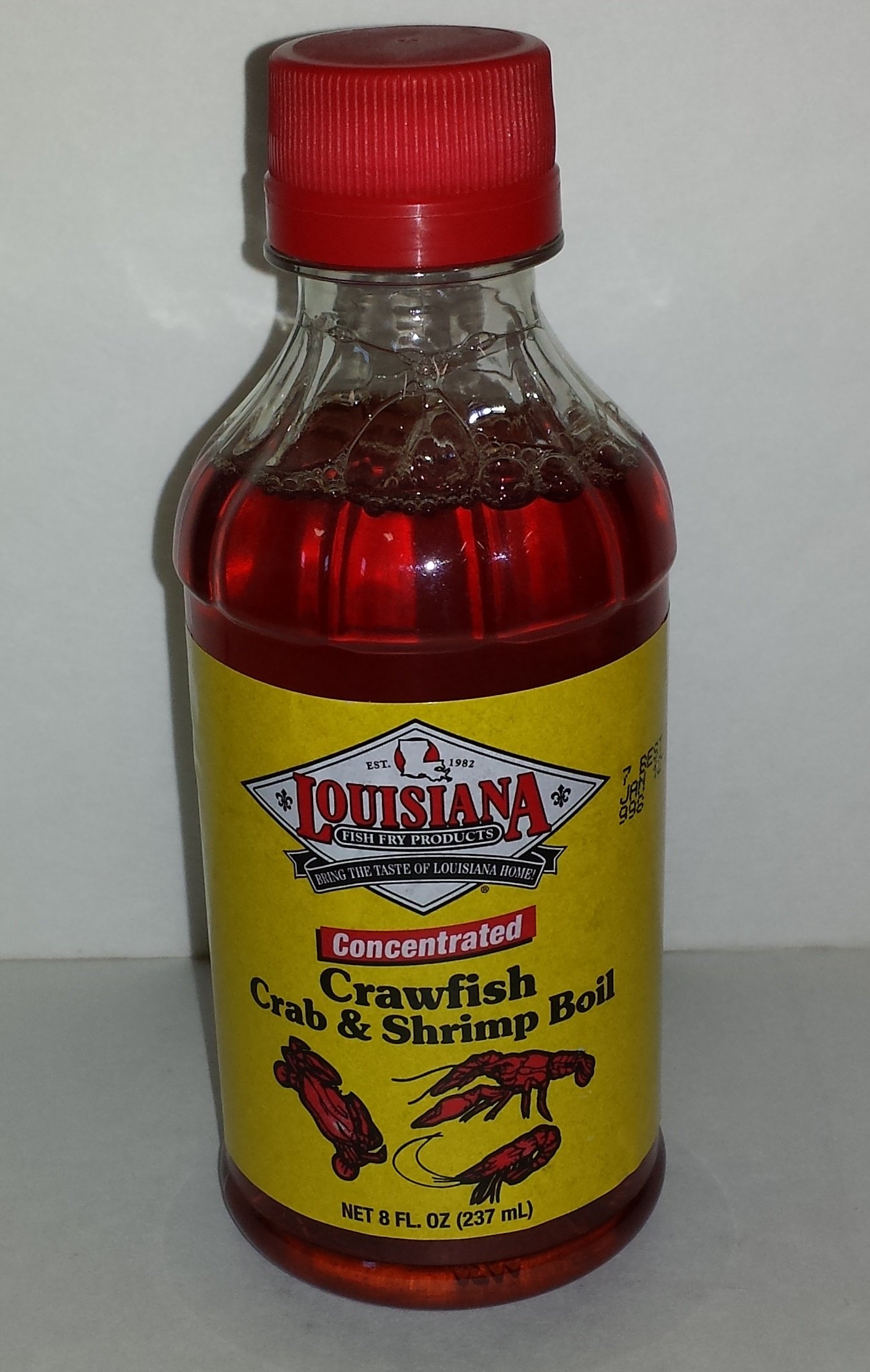 Louisiana Boil Liquid Wheat Free Crab Shrimp, 8 oz