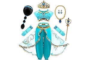 Arabian Princess Fancy Costume for Little Girls Halloween Dress Up