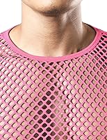 Vista 5 de JOGAL Camiseta de malla ajustada de manga corta para hombre