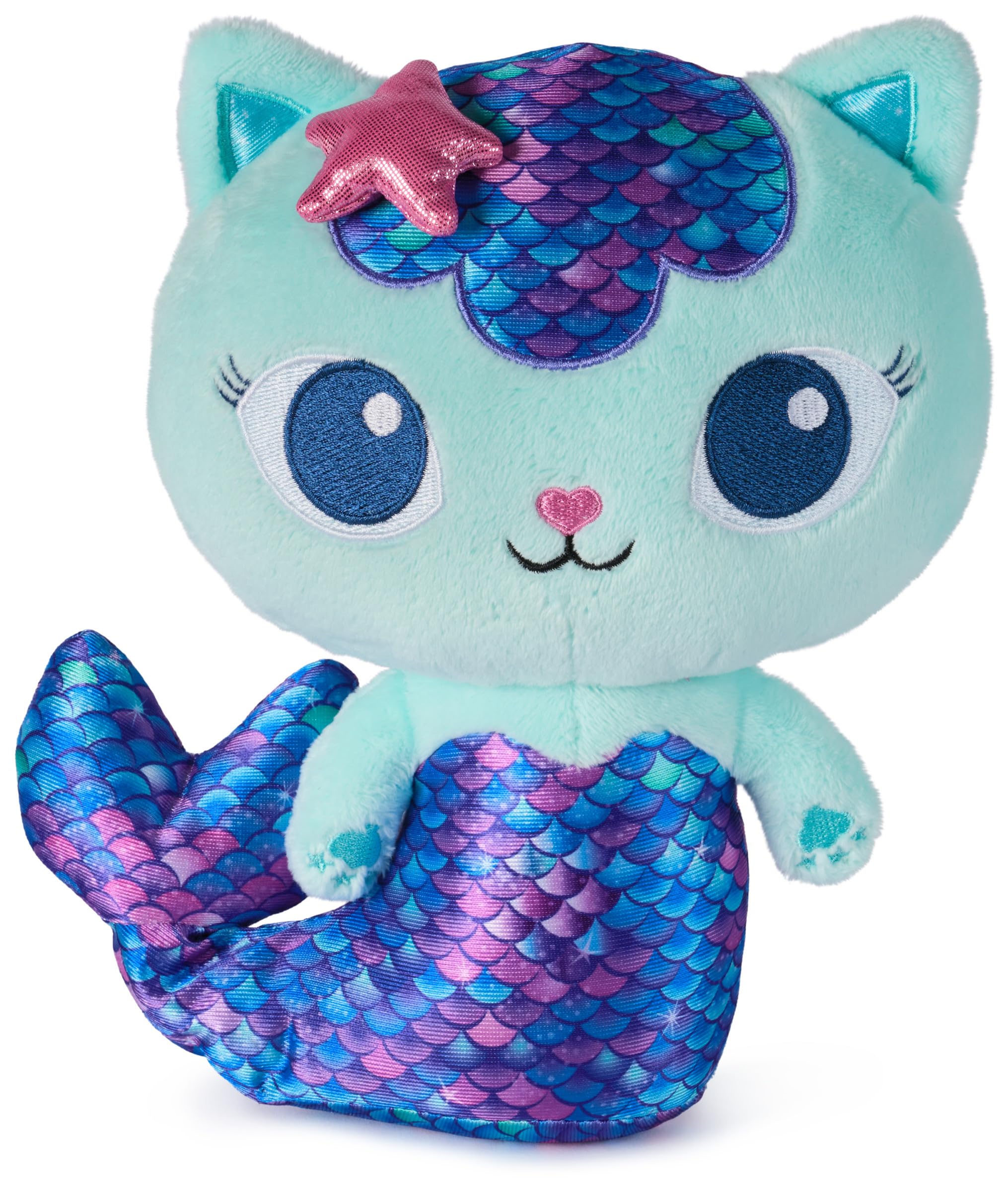 Gabby's Dollhouse Premium Vin-tastic MerCat Pluszowa maskotka 25 cm z ruchomym ogonem syrenki