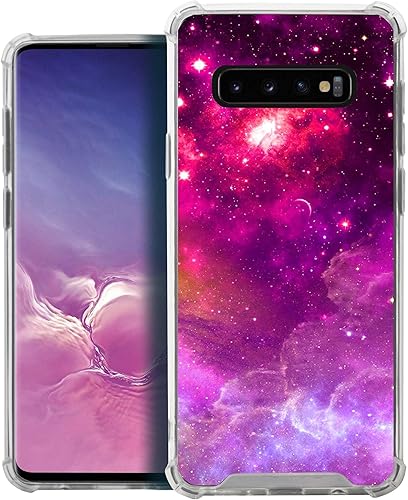 Miniatura 5 de CasesOnDeck - Funda compatible con Samsung Galaxy S10+ | S10 Plus 6.4 pulgadas] S10+ Funda delgada, transparente y flexible de TPU con protección en