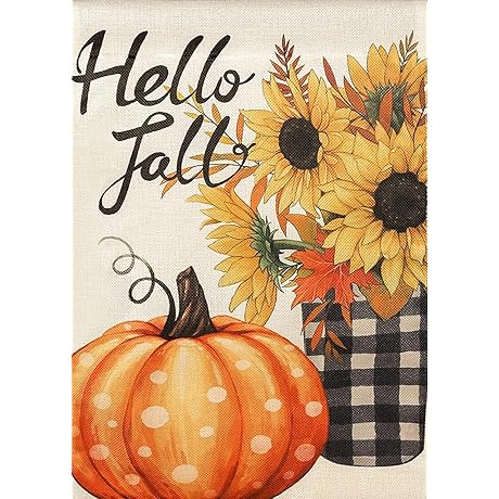 5D Hello Fall Diamond Painting Kits for Adults Beginners