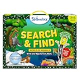 Skillmatics Search and Find Animals Educational Game - Reusable Preschool Learning Activities, Perfect for Toddlers & Kids Who Love Toys, Art & Crafts, Builds Vocabulary, Gifts for Ages 3, 4, 5, 6