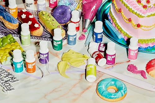 Miniatura 4 de Colour Mill Colorante alimentario a base de aceite, 0.7fl oz con leche