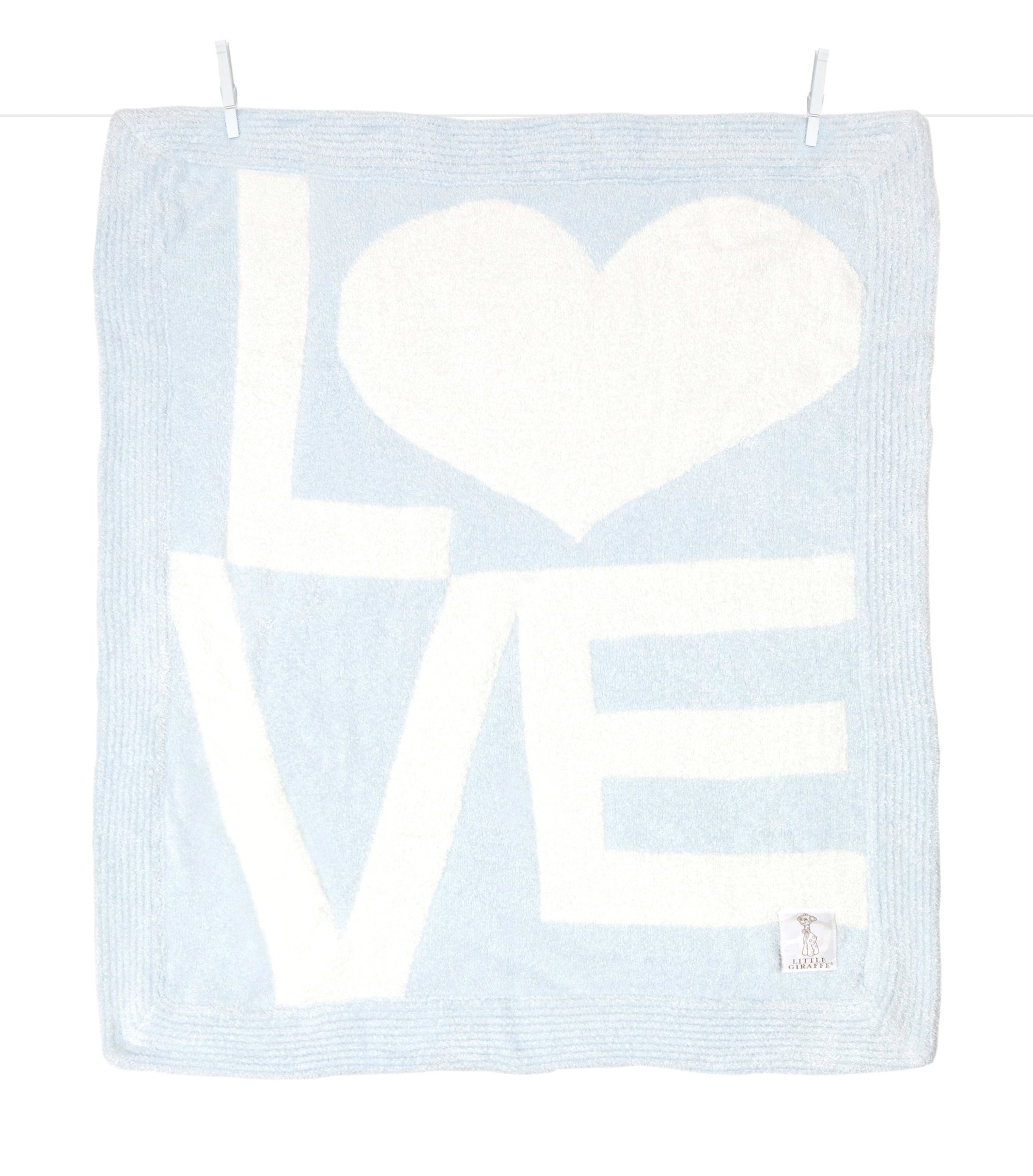 Little Giraffe Dolce Love Decke (blau)