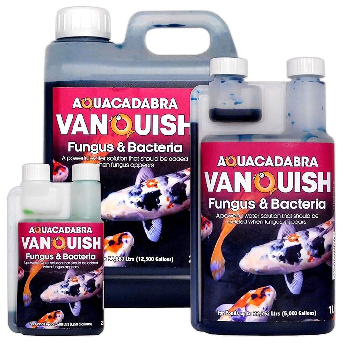 Buy Aquacadabra Vanquish Fungus & Bacteria Pond Water Solution 500ml