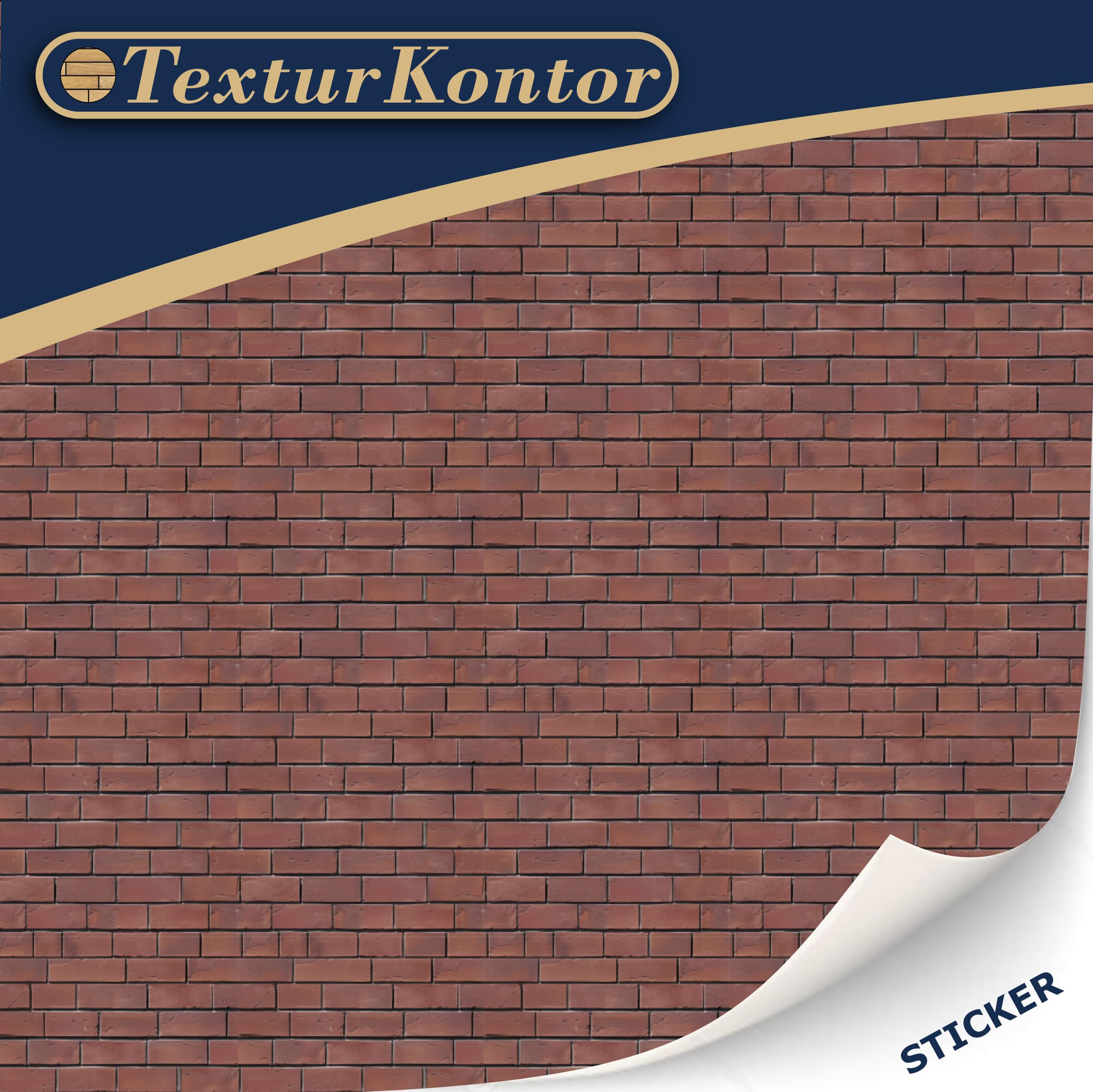 3 Sheets Self-Adhesive Decorative Film Wall Cladding for Model Making in Scale 1:87 Scale H0 (UK: 3.5 mm Scale) (Townhouse Style)