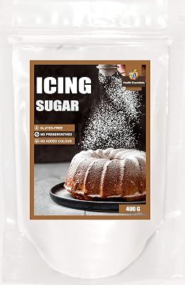Jioo Organics Powdered Icing sugar For Baking Glazing Frosting Decoration Cakes Muffins Pastry Natural Sulphur less Pure
