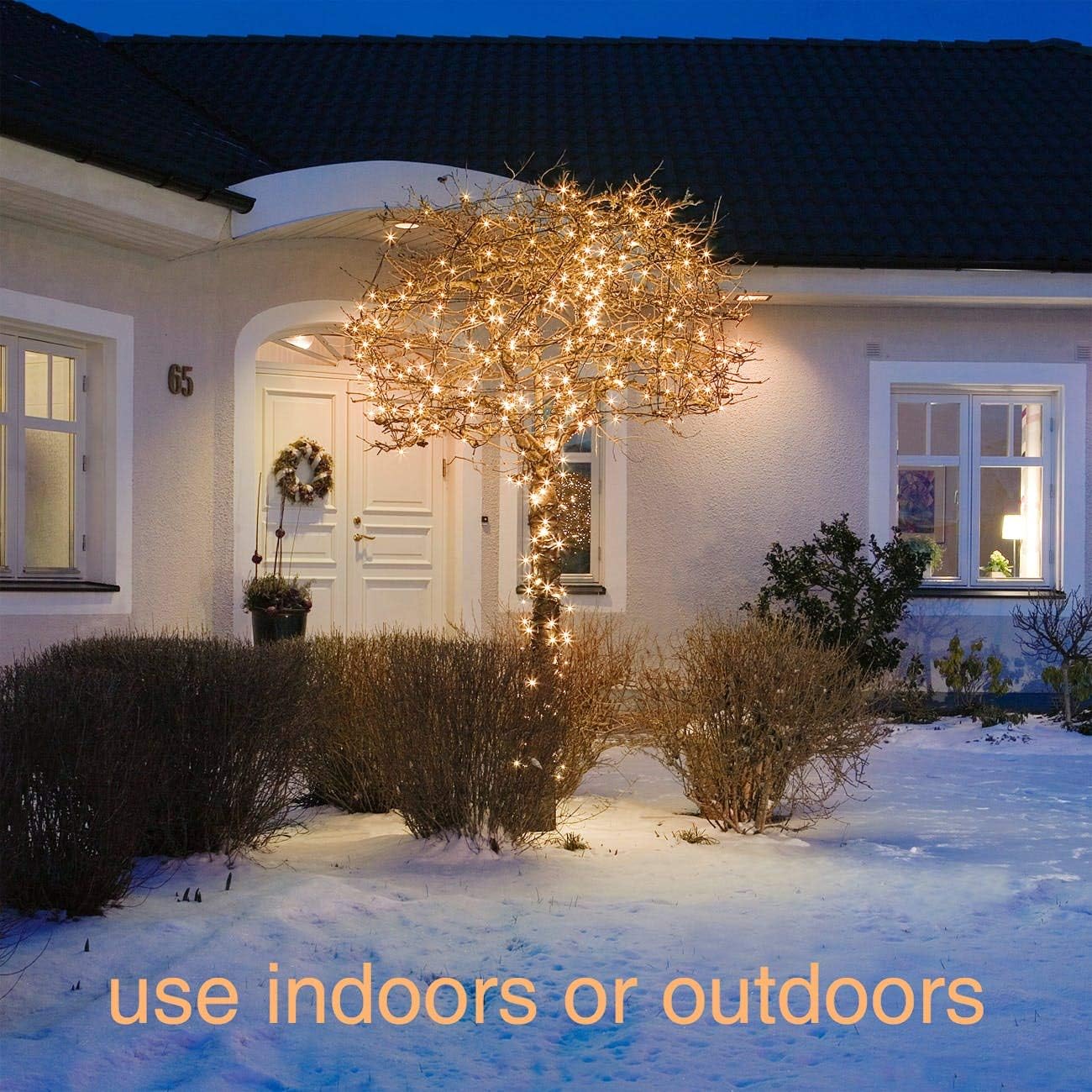 Konstsmide Christmas Tree Micro Fairy Lights : 120 LED : Copper/Orange : 3631-860 - Image 4