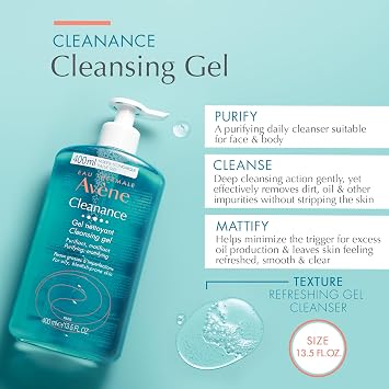 Cleanance Cleansing Gel Yağlı Ve Akneye Eğilimli Ciltler İçin Matlaştırıcı Temizleme Jeli 400 Ml (2 paketi)