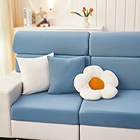 Vista 18 de Funda universal para sofá resistente al desgaste, fundas de almohada de 18 x 18 pulgadas, fundas de almohada cuadradas de repuesto, funda de cojín