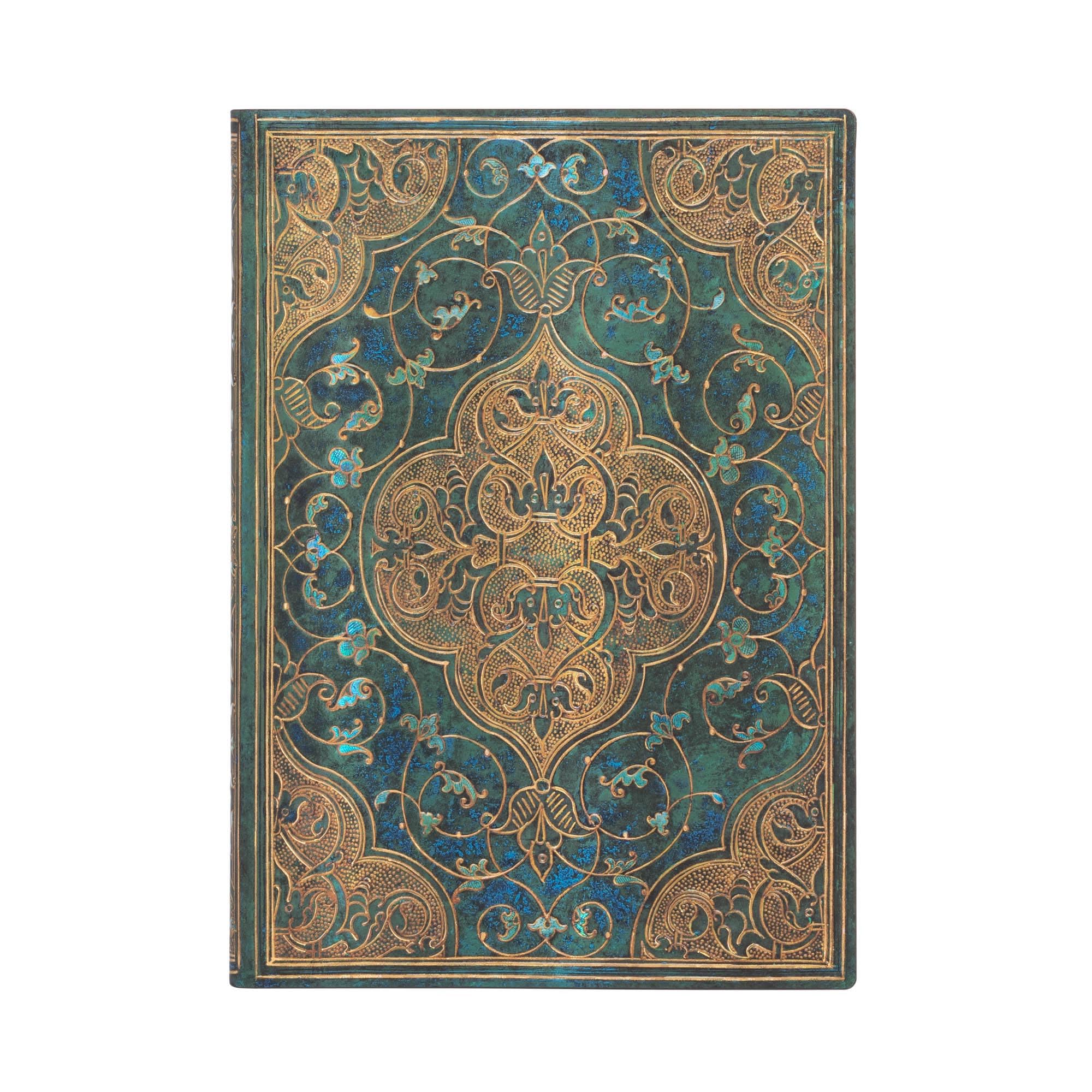 Carnet souple Paperblanks Chroniques Turquoises d'une élégance rare pour l'écriture