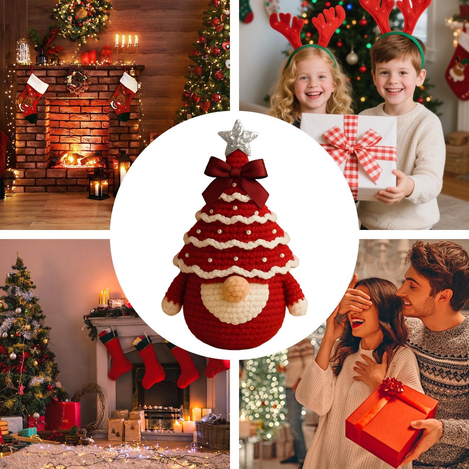 Amazon | クリスマス初心者向け編みぐるみキット | クリスマスツリー