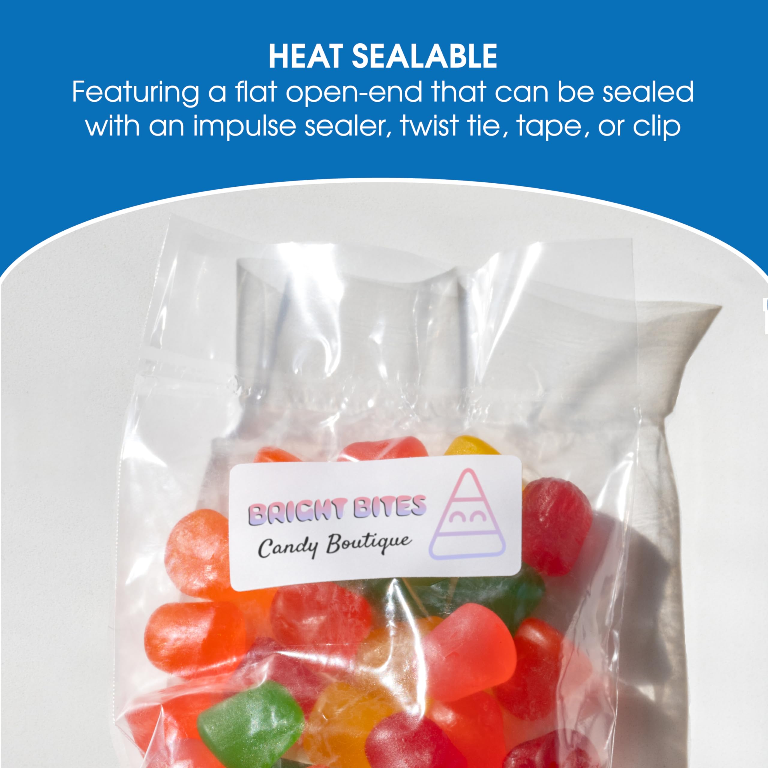 Spartan Industrial - 10â€? X 15â€? (1000 Count) 1.1 Mil Flat Open End Clear Plastic Poly Bags - For Proofing Bread Dough, Packaging Clothes, Shirts (Thin & Lightweight - Bags DO NOT Have Seal)