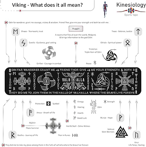 Vista 70 de Cinta de kinesiología precortada con dispensador – Cinta muscular deportiva vertical latina – Sintético Negro 16.4 ft 20 tiras – Cinta de Latina