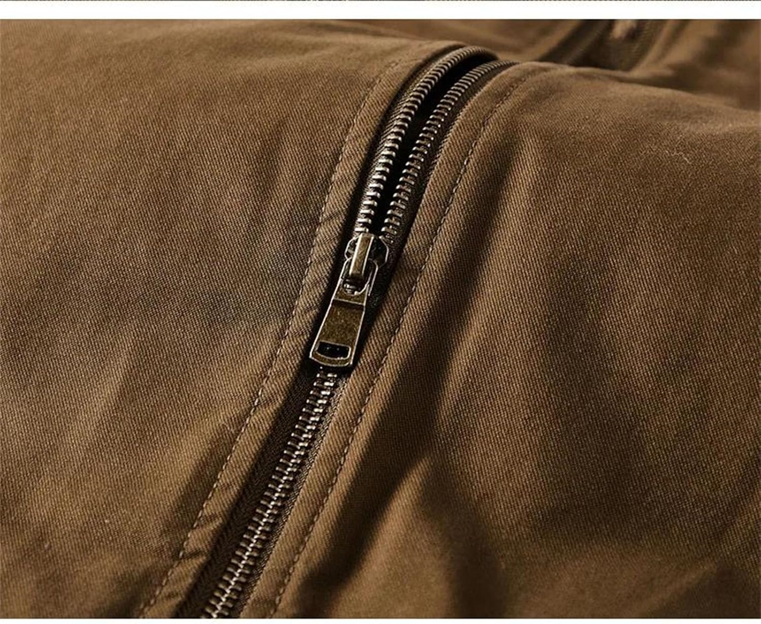 Men’S Winter Cotton Coat Fall Warm Jacket Parka Outdoor Casual Stand Collar Slim Fit Jacket