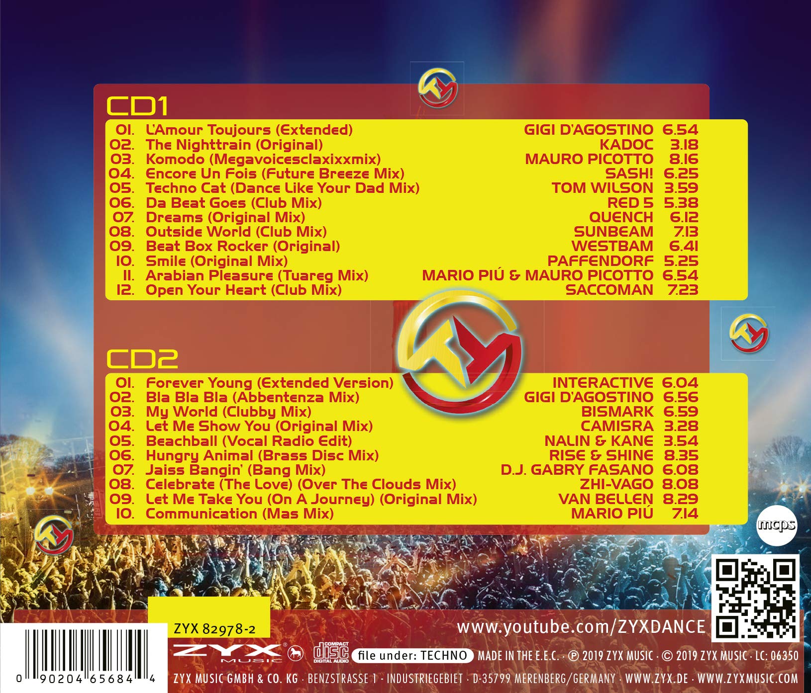 Techno & Trance Classics der 90'er