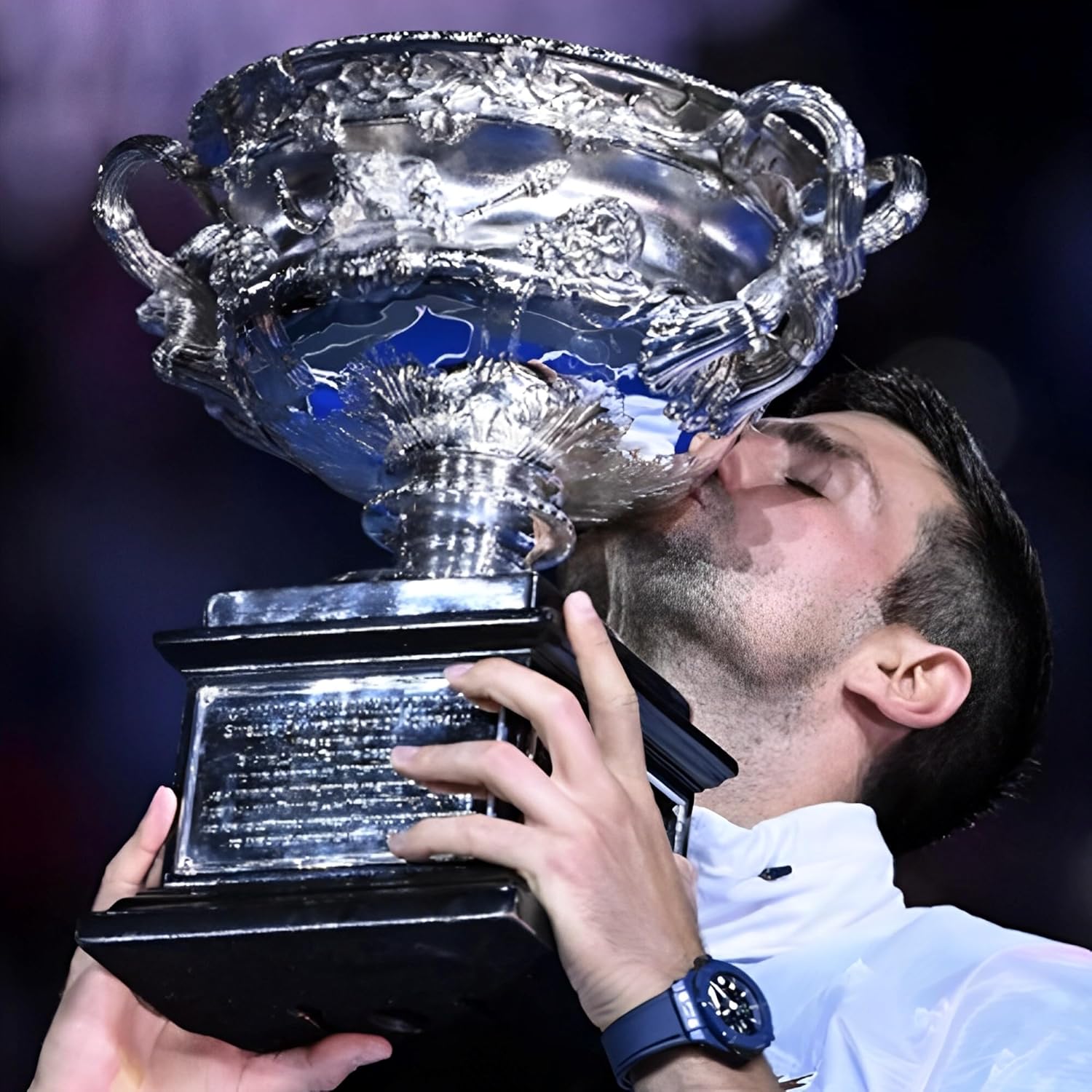 Man's Australian Open Trophy Tennis Champion Souvenir Height: 16Cm/6.3Inch Home Bar Office Table Decor Fans Gifts Collections